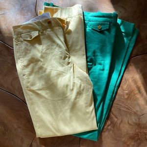 Two NWOT pairs of Brooks Bros. Chinos